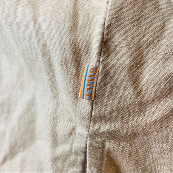 Oilily / Tan Embroider Floral Bell Sleeve V Neck - Picture 6 of 8